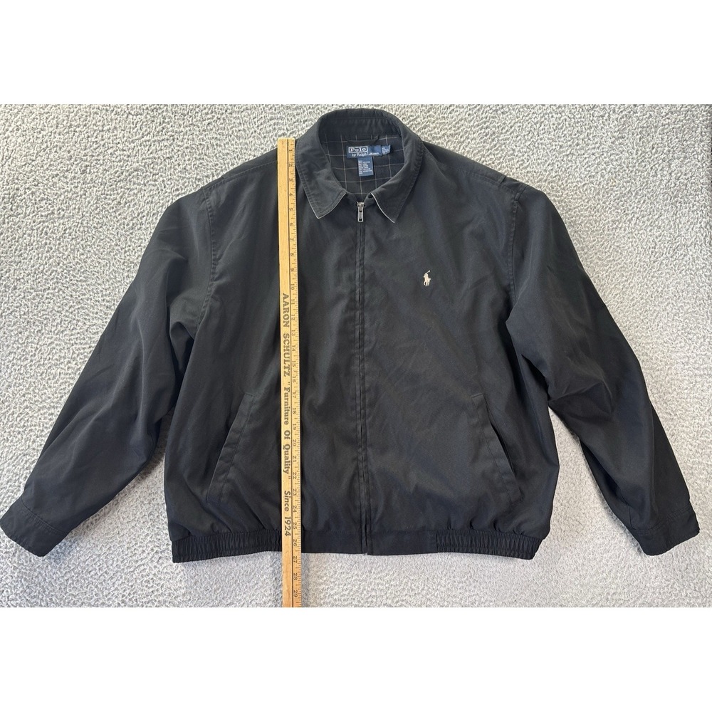 Polo by Ralph Lauren Black Bomber Jacket - Picture 5 of 13